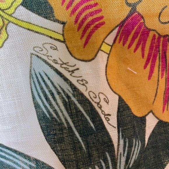 Scotch & Soda Girls R’Belle Linen High Rise Ruffle Shorts Size 10 Like New - Picture 13 of 14